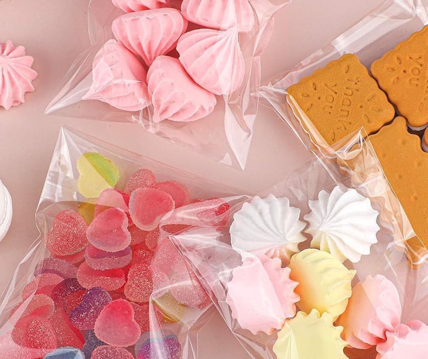 Pochette transparente avec fermeture adhésive – Image 2