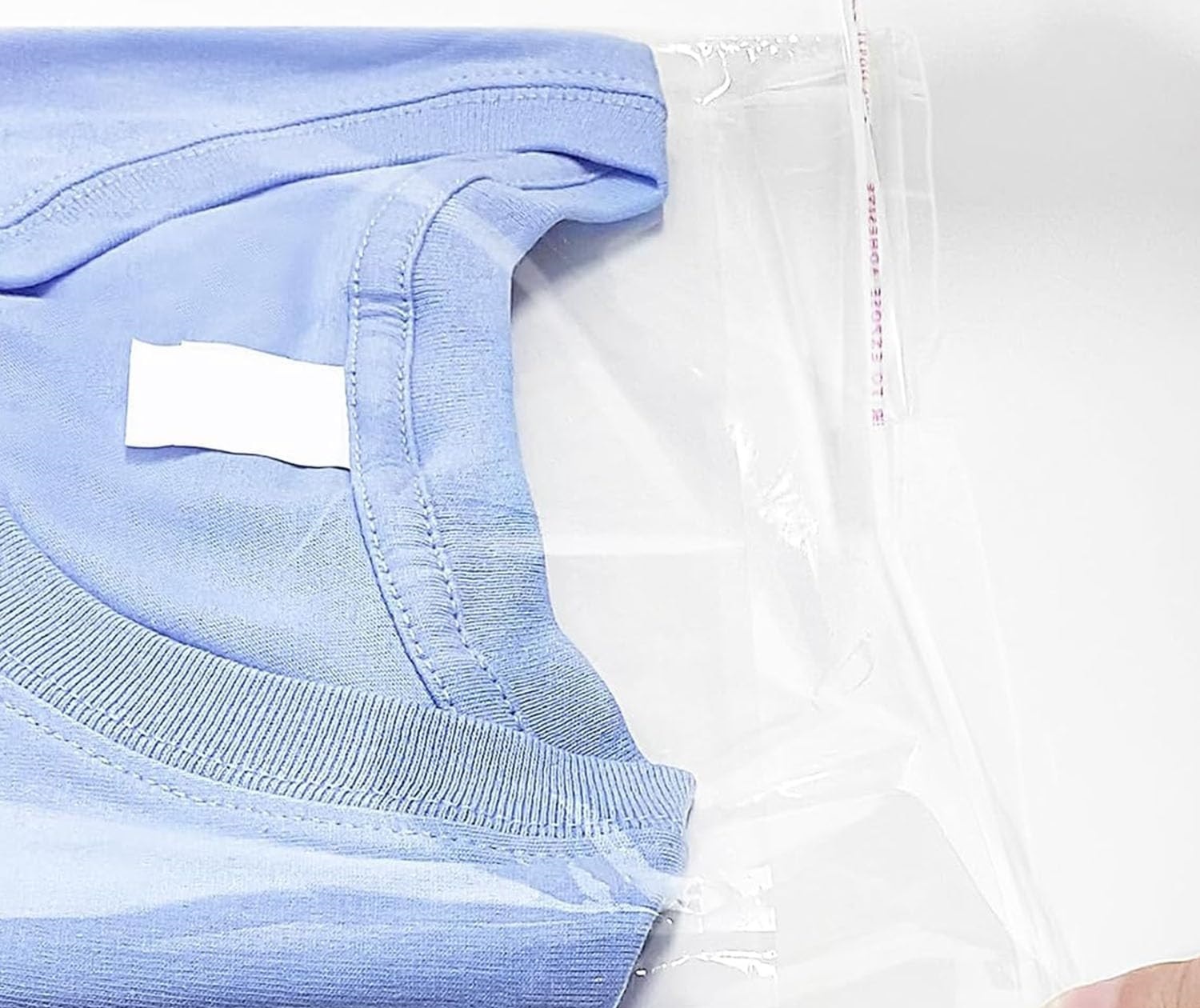 Pochette transparente avec fermeture adhésive – Image 4