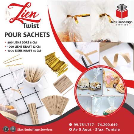 Lien Twist pour sachet alimentaire