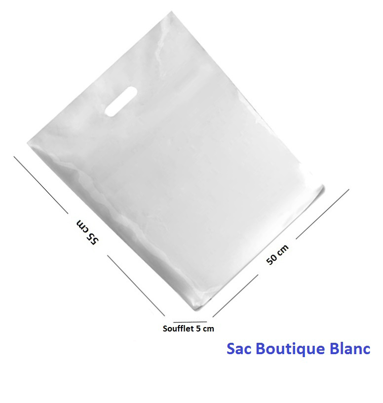 Sac boutique blanc