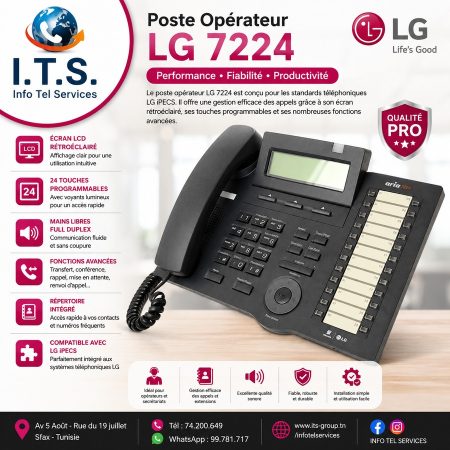 Poste Opérateur LG 7224
